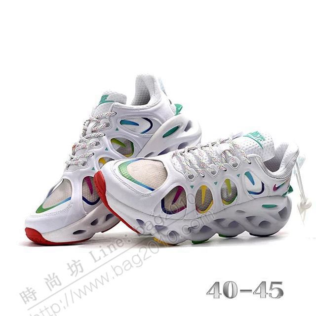 Nike男鞋 耐克2019最新 Nike耐克原子彈白色 七彩運動休閒男鞋  hdx13203